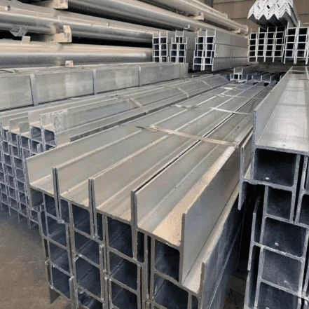 Balok Karbon H ASTM A36 Canai Panas